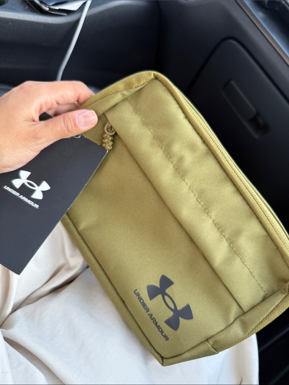 Under Armour Olive Waist/Crossbody Bag